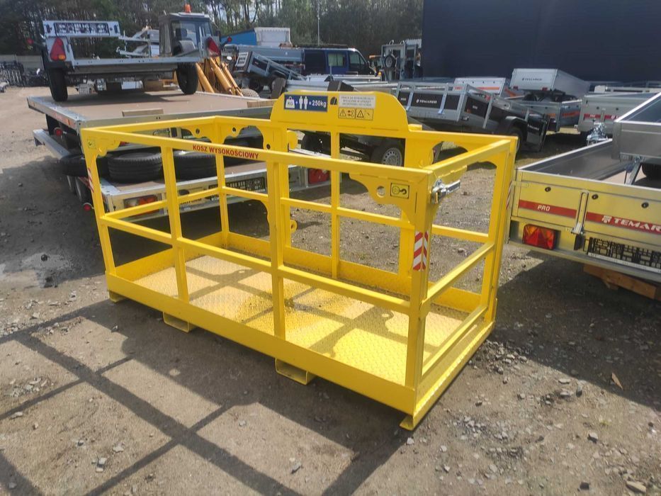 Kosz wysokościowy narzędziowy roboczy ładowarki teleskopowej kołowej