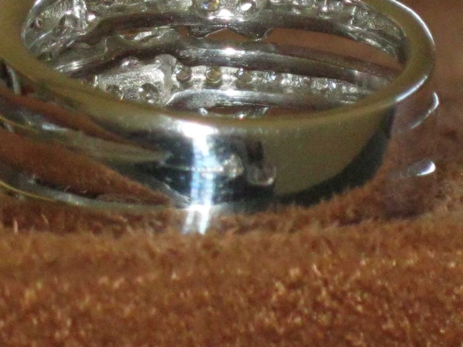 Anel Prata Maciça de Lei 925`/.. C/Contraste