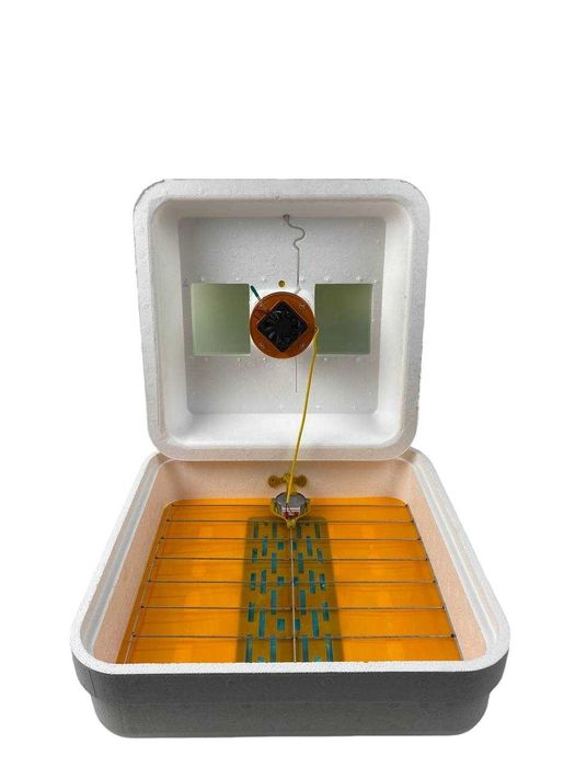 Інкубатор автоматичний Рябушка Turbo 42 з вентилятором