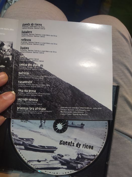 Guents by Rincón CD música de cabo verde
