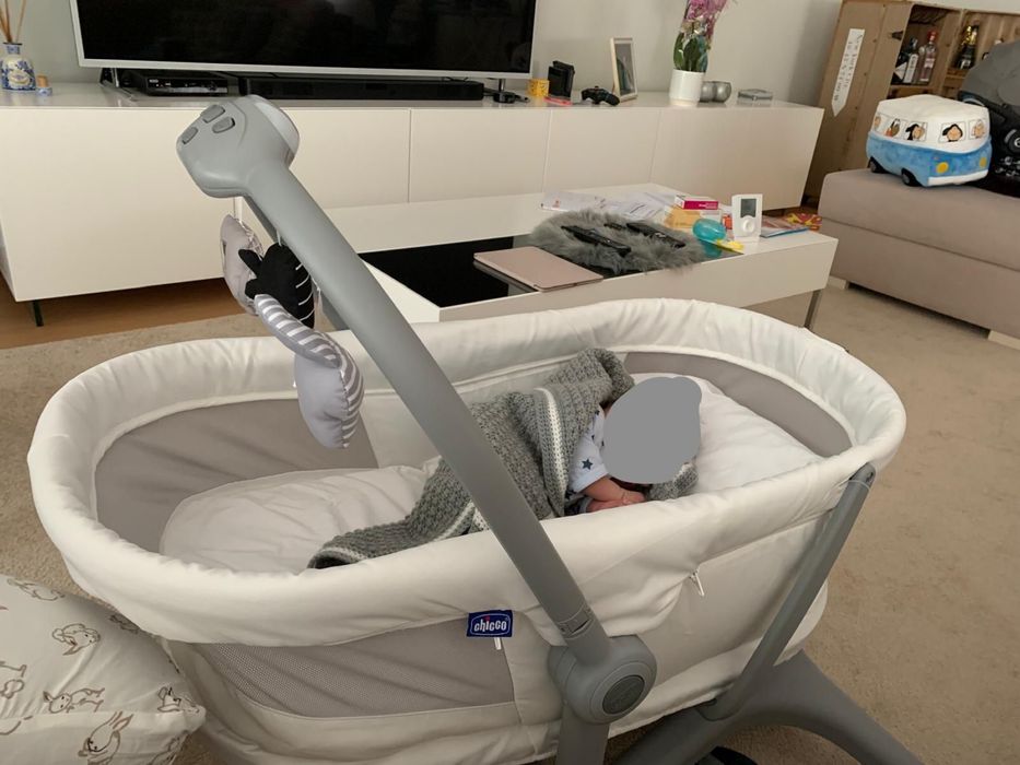 Chicco Baby Hug Air 4 em 1 White Snow Como Novo