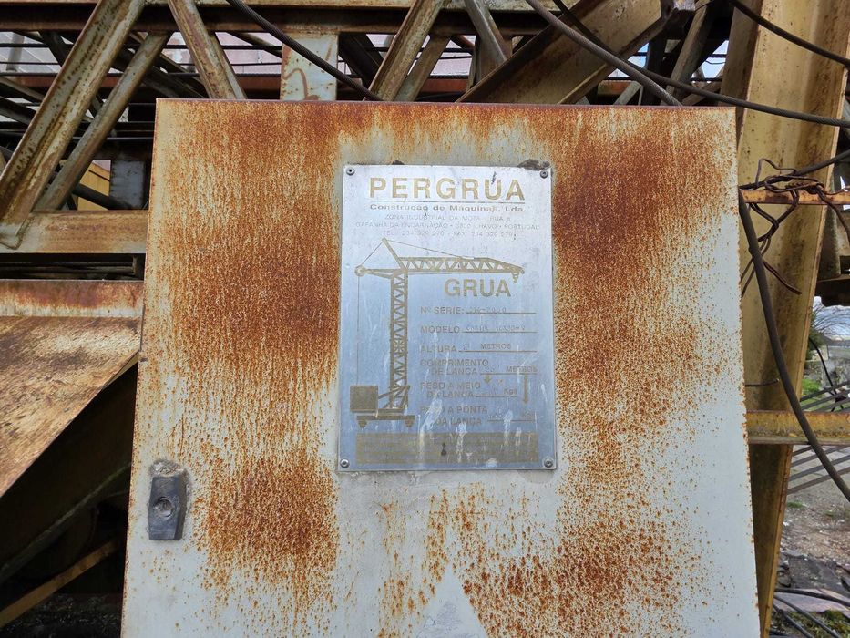 Grua 18 metros x 20 metros