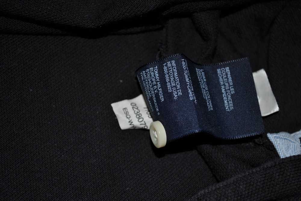 TOMMY HILFIGER M męska bluza koszulka polo z długim rękawem sz2v3