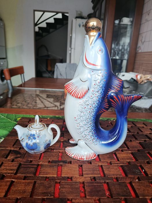 Бутылка для алкоголя "Рыба"