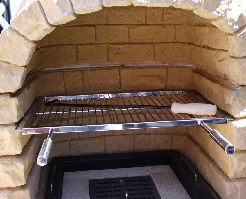 Ruszt do grilla ze stali nierdzewnej robiony na wymiar