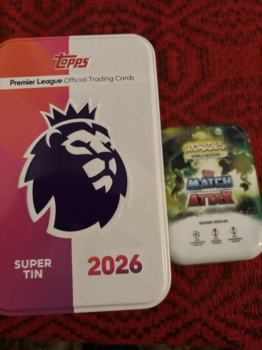 Karty Topps (Premier League, Match Attax 25/26)