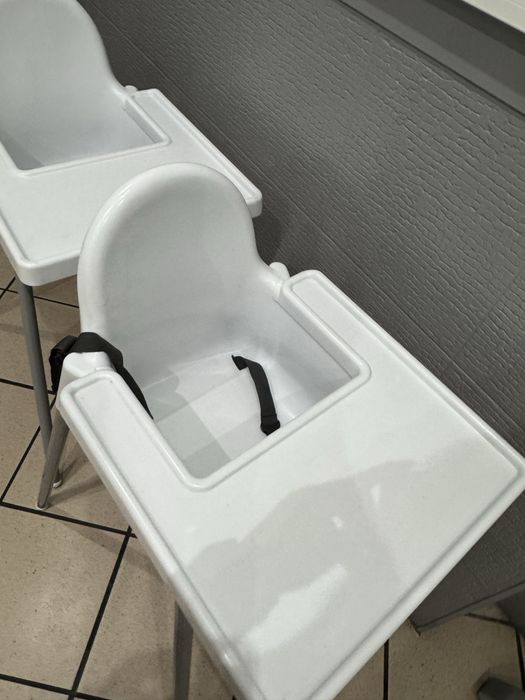 Lote de duas cadeiras de bebe