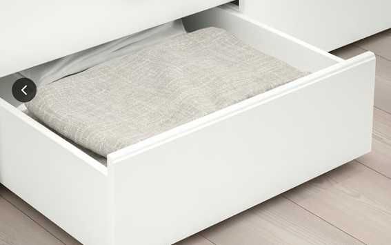 Gavetas de arrumação IKEA para cama