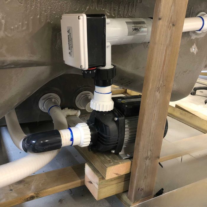 Mocna GRZAŁKA DO BALII ogrodowej Pahlen Aqua Compact 6.0 kW z termostatem | Do basenu jacuzzi spa bani bali 6kW