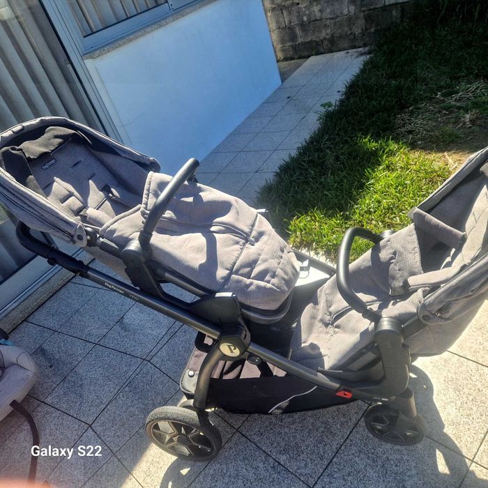 Carinho para gémeos Peg Perego City Grey