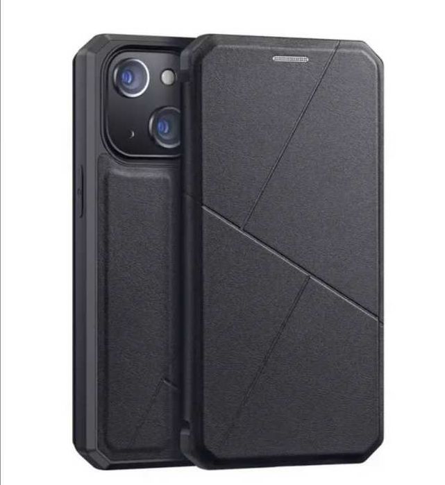 Pokrowiec do Iphone 13 portfel + SZKŁO Dux Ducis