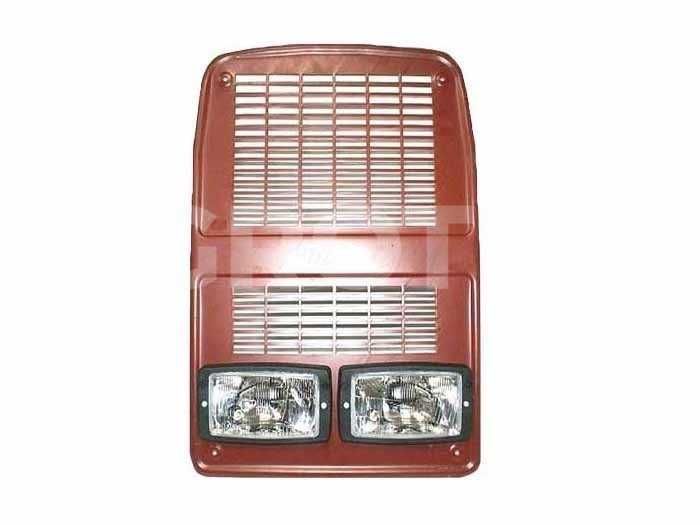 Siatka maski do Ursus C-360 z lampami + Żarówki H4