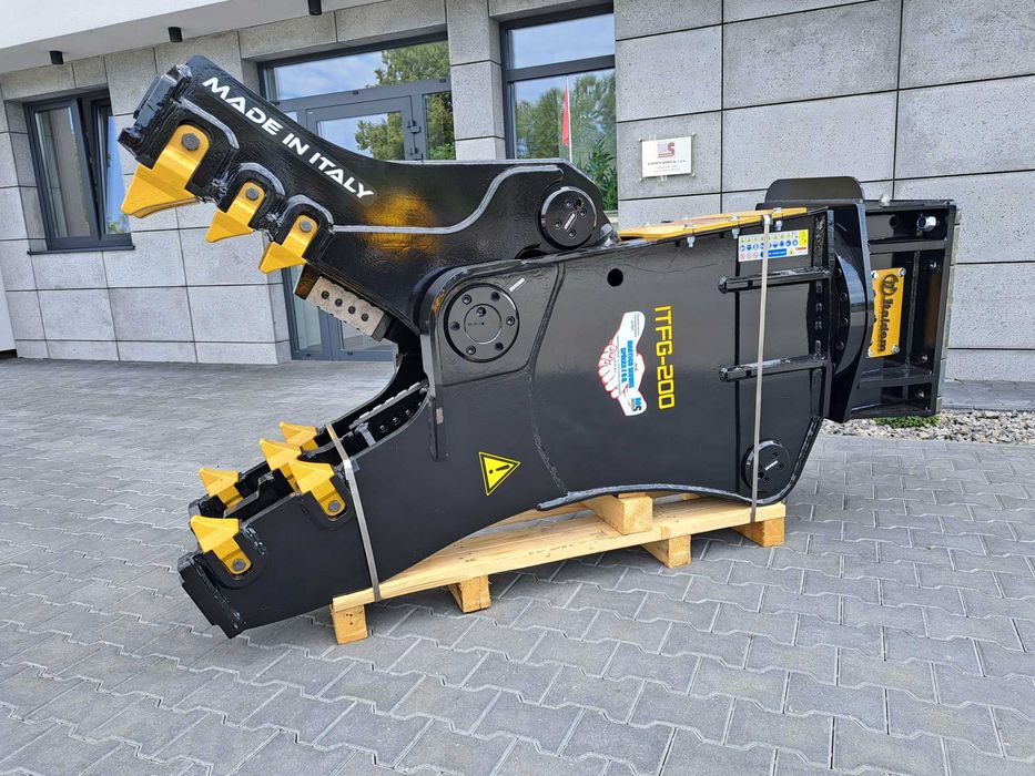 Kruszer hydrauliczny nożyce wyburzeniowe szczęka krusząca ITFG200 2t