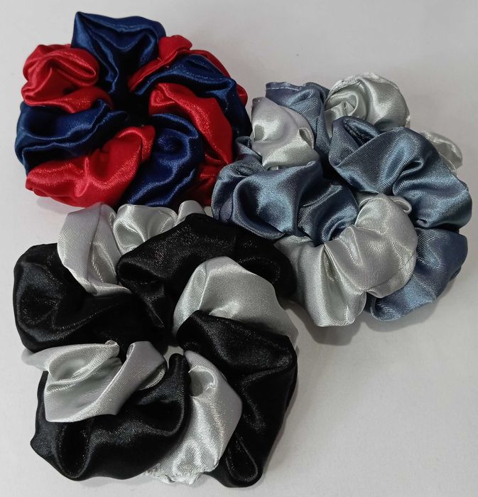 Gumki do włosów scrunchie
