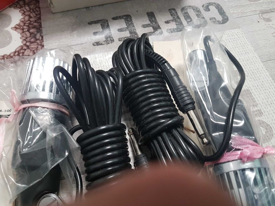 Microfones vintage Toa dynamic DM-500