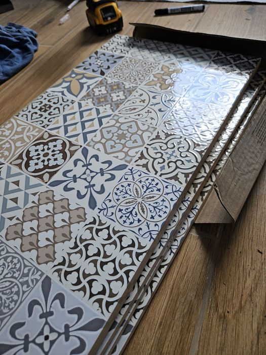 Płytki ścienne Glazura Velvetia Patchwork 5 szt