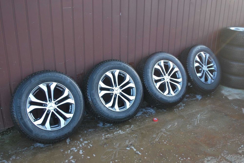 Koła 235 65 R17 5x112 Alufelgi + opony zima 7,5mm Mercedes ET36 TPMS