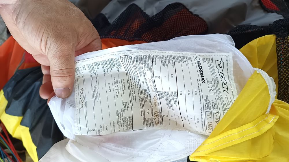 Asa paramotor, dudek hadron XX.