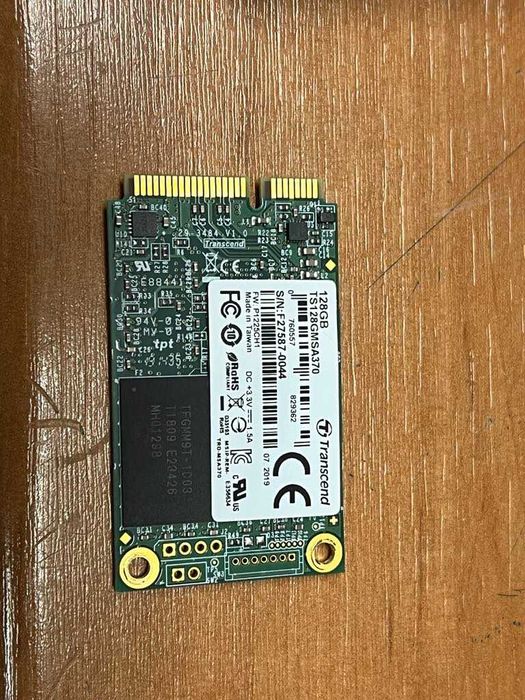Dysk SSD Transcend SSD370 128GB na kościach MLC mSATA (TS128GMSA370)