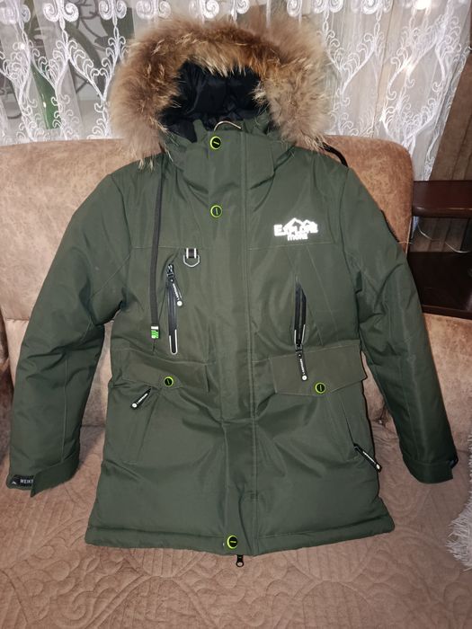 Куртка на хлопчика подовжена