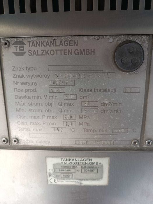 *Dystrybutor paliwa ,odmierzacz paliw ciekłych