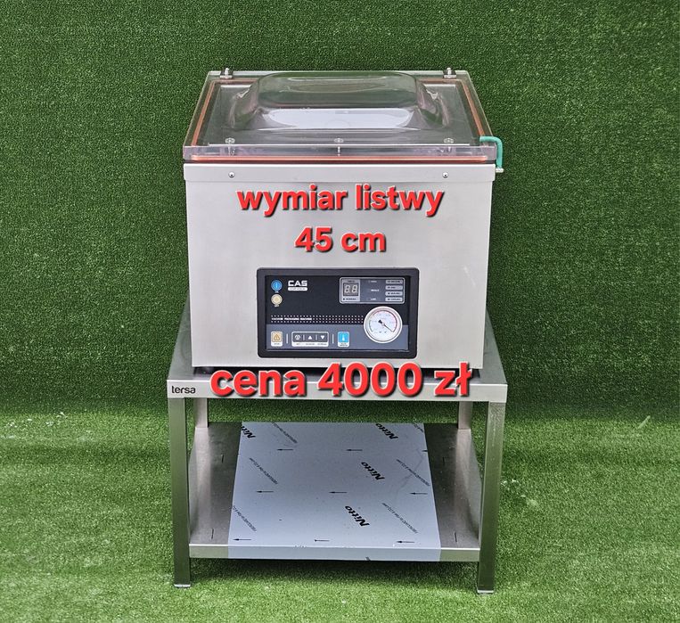 Pakowarka próżniowa, zgrzewarka, vacun