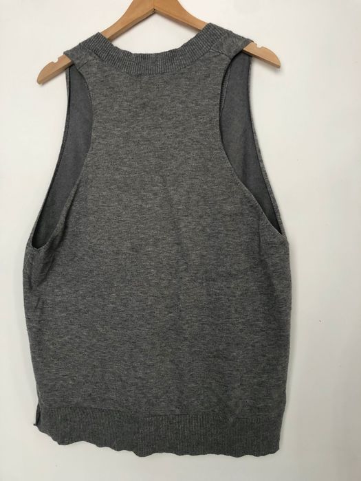 Szara kamizelka oversize Stradivarius