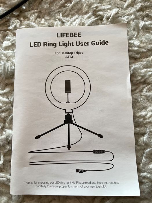 Lampa LED do make-up/zdjęć