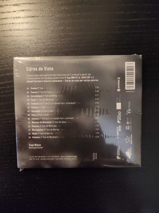 (Env. Incluído) CD - Cifras de Viola de Tiago Matias
