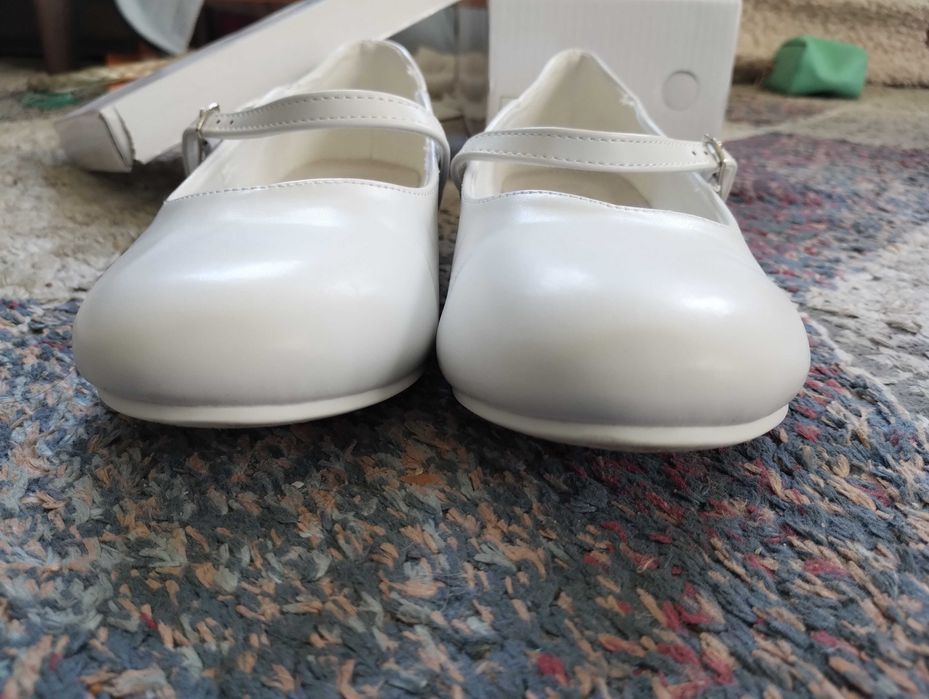 buty białe na komunię, wesele itp. rozmiar 36