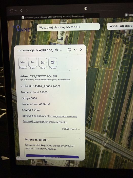 Działka inwestycjna przy trasie S7 pod budowe hali/centrum logistyczne