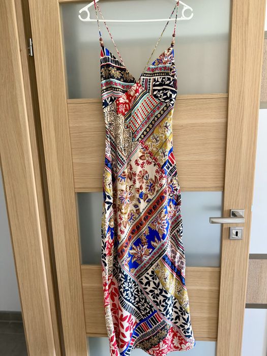 Letnia sukienka zar boho print