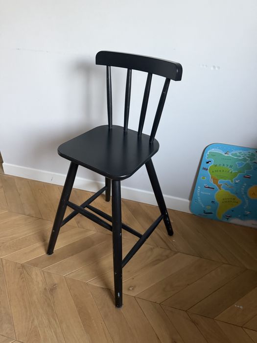 AGAM Krzesło dziecięce, czarny IKEA