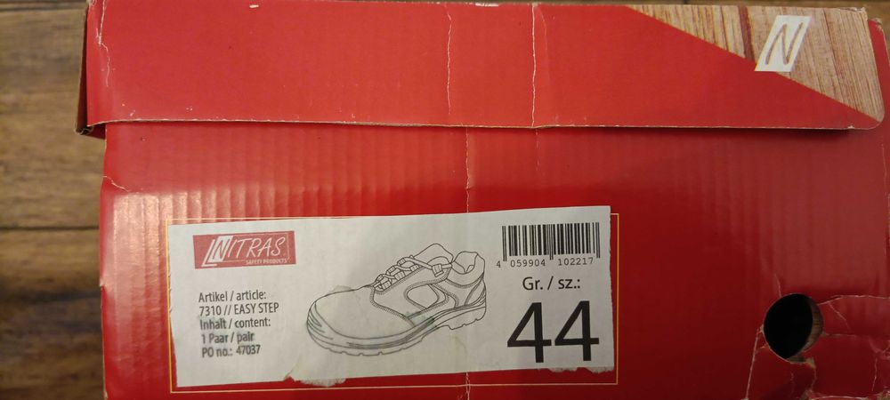 Buty robocze Nitras Easy Step r.44