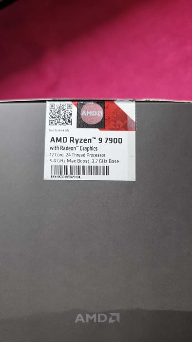 Новое Воздушное Охлаждение AMD Ryzen 9 7900
