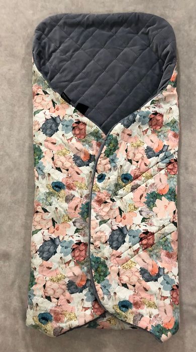 Lanila Lucy Bloom Kocyk do fotelika samochodowego kwiatowy wzór floral