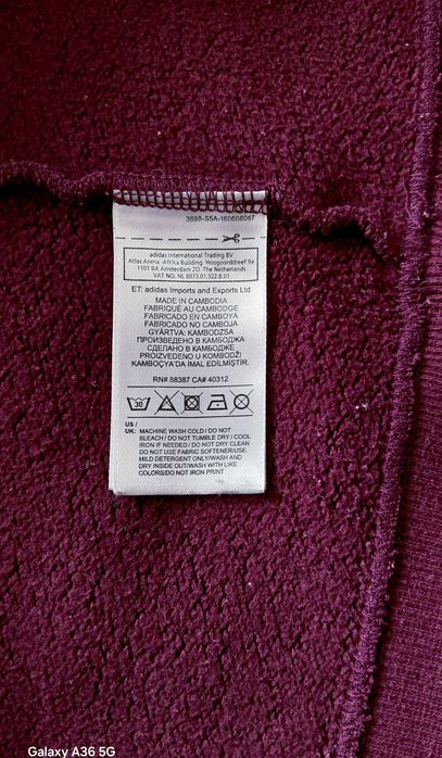 Męska śliczna bluza Adidas
