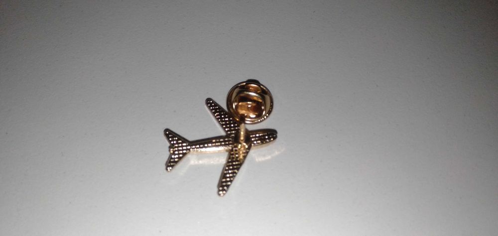 Брошь подарочная самолёт