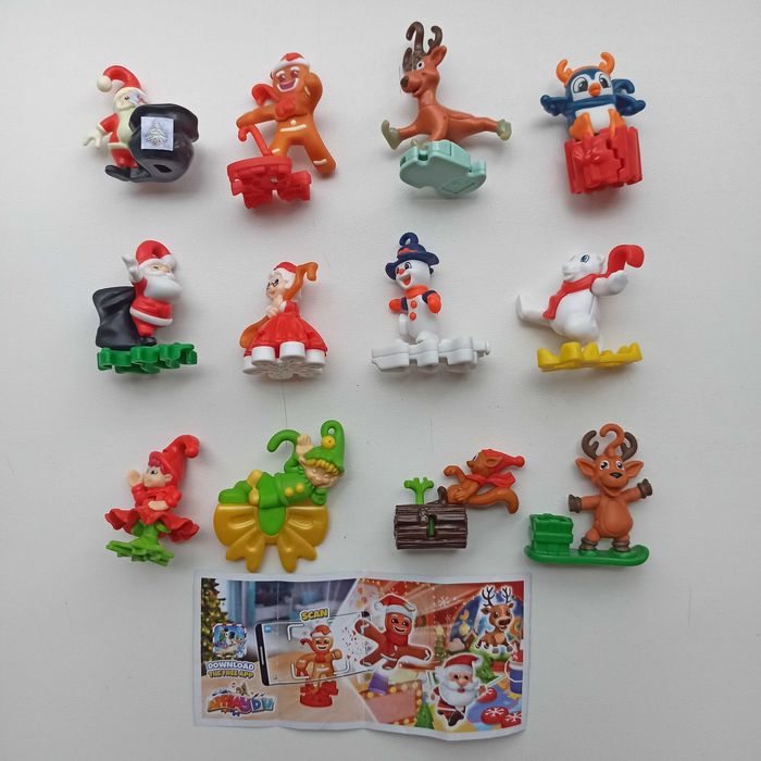 Kinder Christmas Joy, Новорічні колекції кіндер