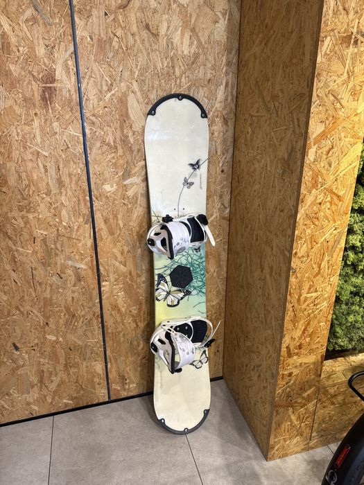 Deska Snowbordowa Crazy Creek 152 cm + wiązania