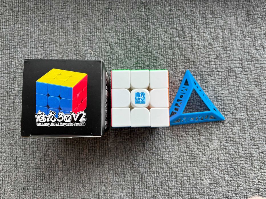 Магнітний Кубик Рубіка Moyu Meilong 3M V2 3x3