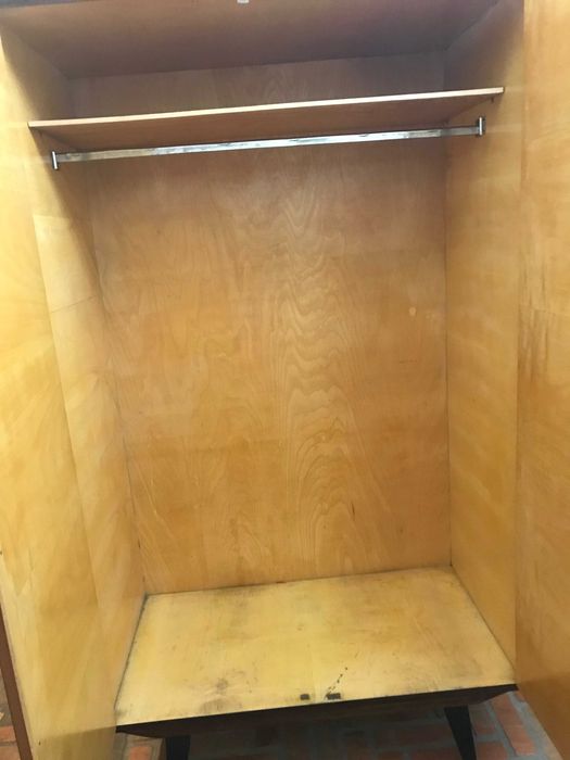 szafa dwudrzwiowa , wysoki połysk  PRL