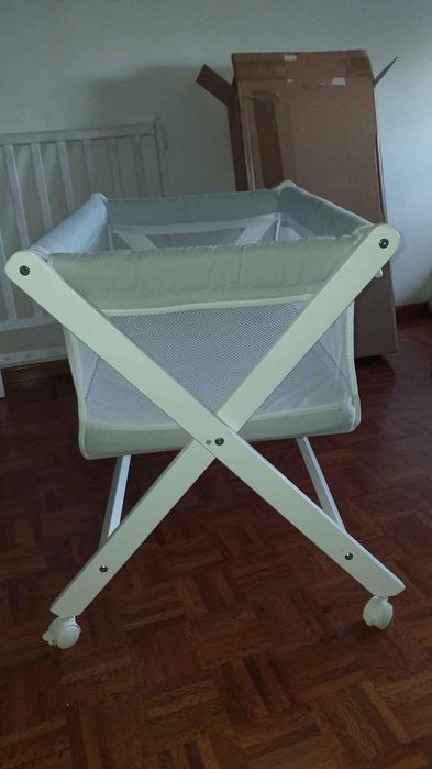 Miniberço com vestidura Fresh transpirável Ikid