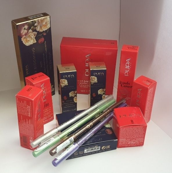 Тени для век Pupa Winter Blooming 7 Multi Eyeshadow Palette