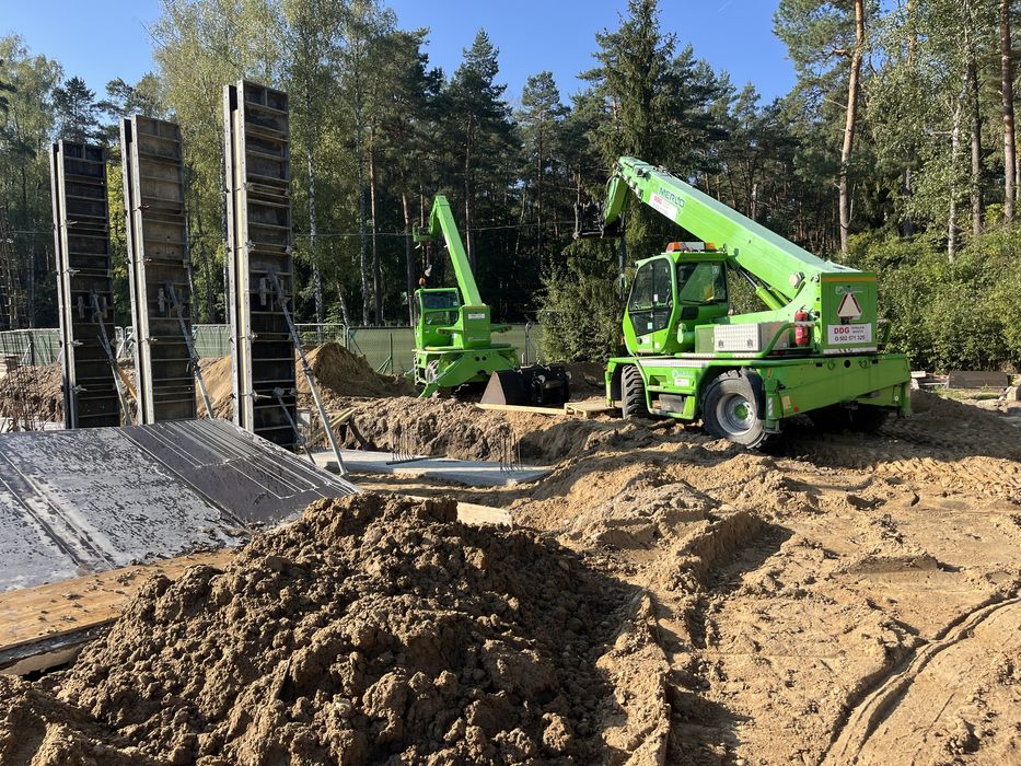 Wynajem ładowarek teleskopowych