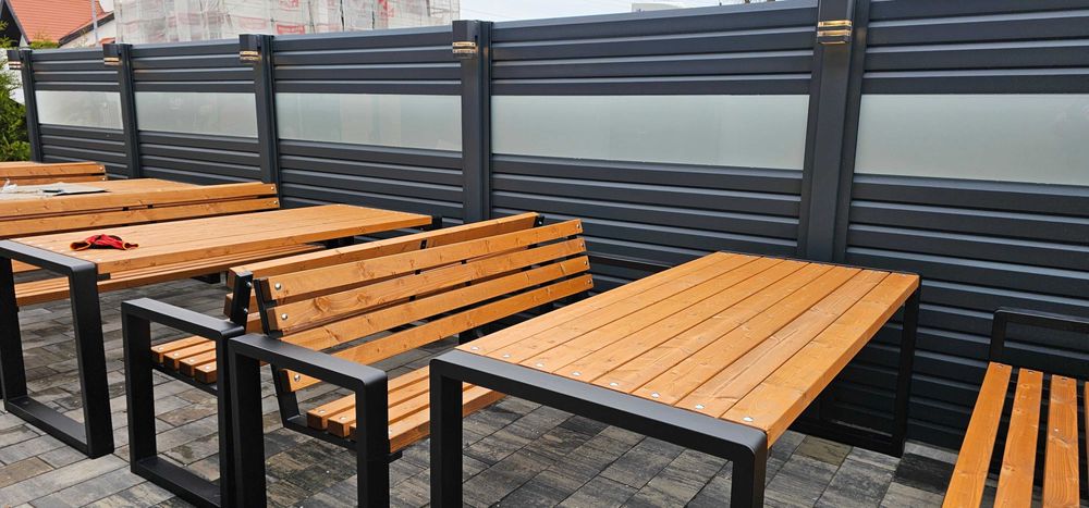 Brama aluminiowa ogrodzenie przęsła furtka