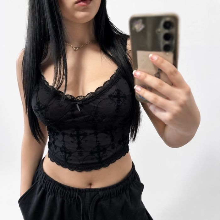 Czarny top alternative
