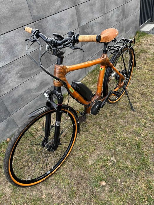 Rower elektryczny Myboo bambusowy 55cm rolhoff