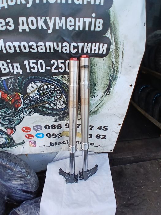 Вилка в зборі/Передні амортизатори/пера. Shineray 6c/6B/Geon X-Roag/Viper VXR 250 Вилка перевернутого типу