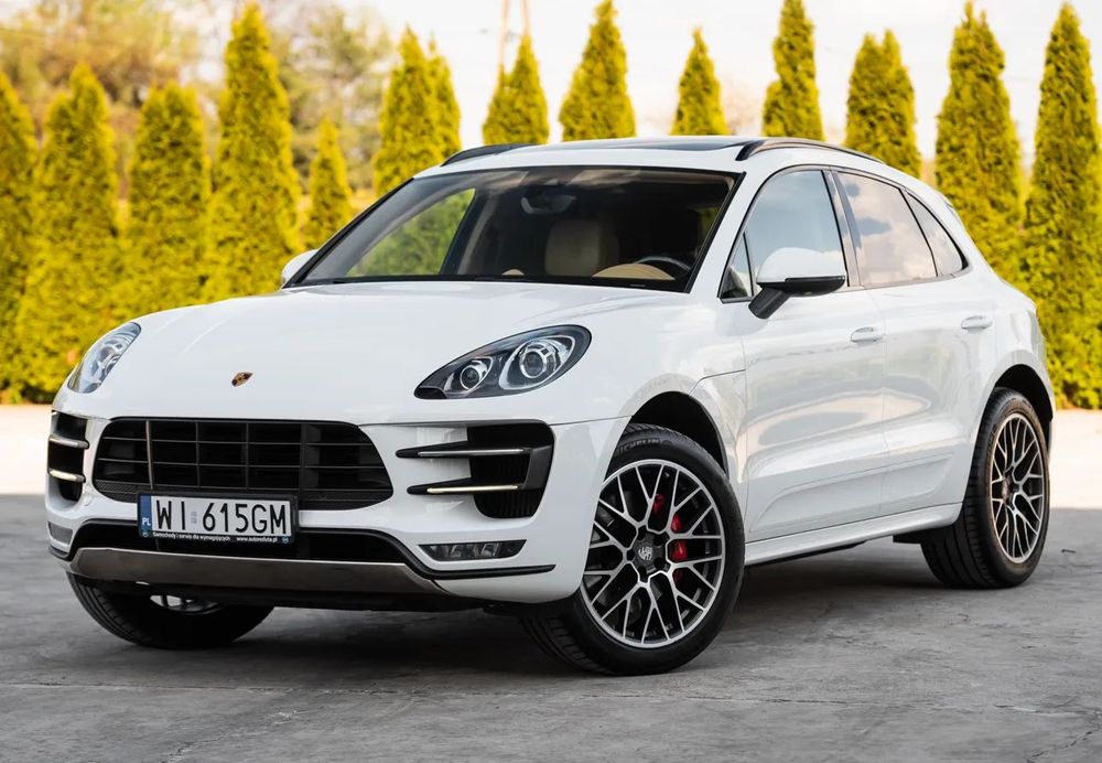 Porsche Macan 3,6 V6 TURBO prywatne bezwypadkowe pewne auto Europa Faktura VAT 23%